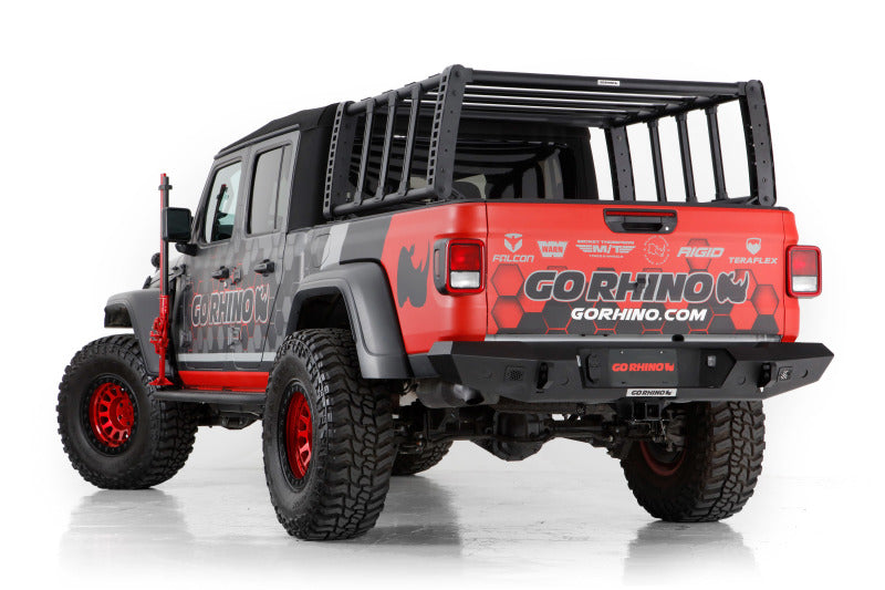 Porte-bagages Go Rhino 19-21 Jeep Gladiator XRS Overland Xtreme - Boîte 2 (Req. gor5950000T-01)