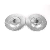 Disques de frein avant Power Stop 14-19 Chevrolet Corvette Evolution percés et fendus - Paire