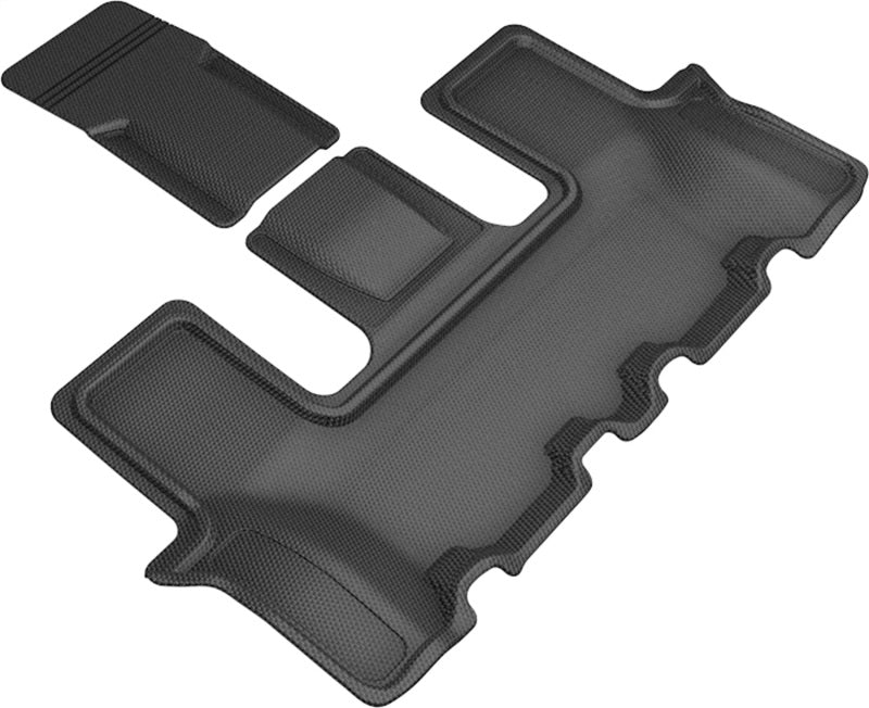 Tapis de sol 3D MAXpider 2021 Kia Sorento 6 places Kagu 3e rangée - Noir