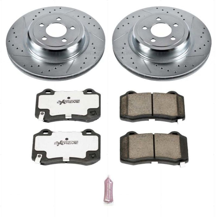 Kit de freins arrière Power Stop 08-23 Dodge Challenger Z26 Street Warrior