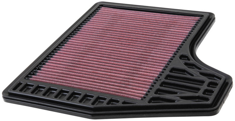 K&N Replacement Filter 11.438in O/S Length x 11.375in O/S Width x 1in H for 13 Nissan Altima 2.5L