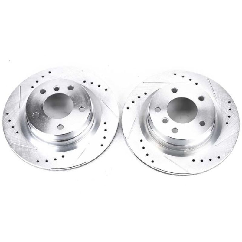 Disques de frein arrière Power Stop 2006 BMW 325i Evolution percés et fendus - Paire