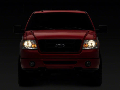 Phares de rechange de style OEM de la série Axial de Raxiom 04-08 Ford F-150 - Boîtier chromé (lentille transparente)