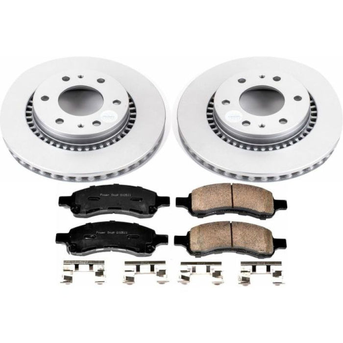 Kit de freins avant Power Stop 06-07 Buick Rainier Z17 Evolution Geomet avec revêtement