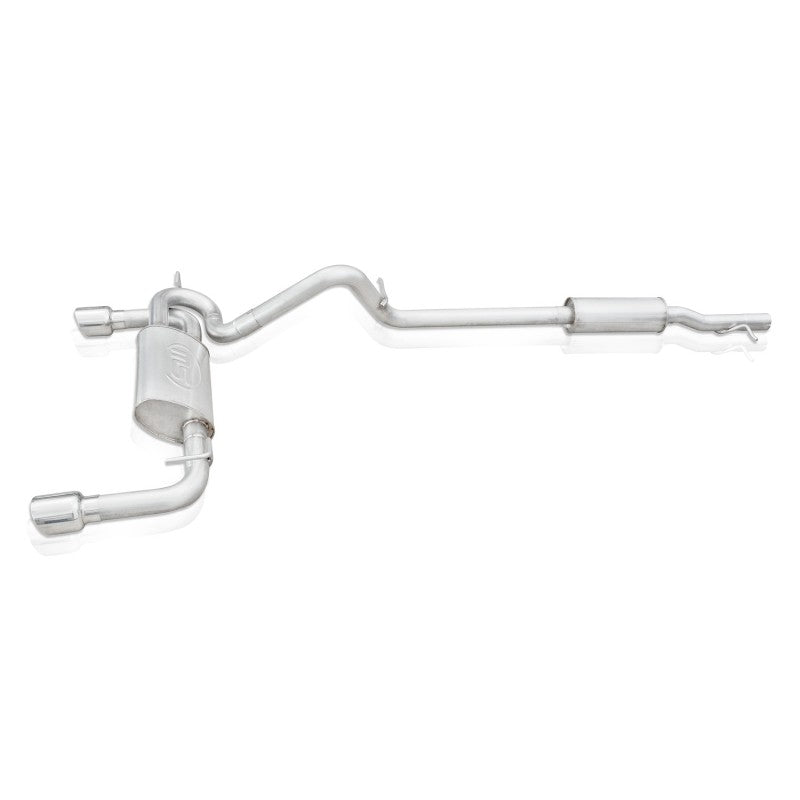 Échappement Catback pour Jeep Wrangler 2012-17 en acier inoxydable