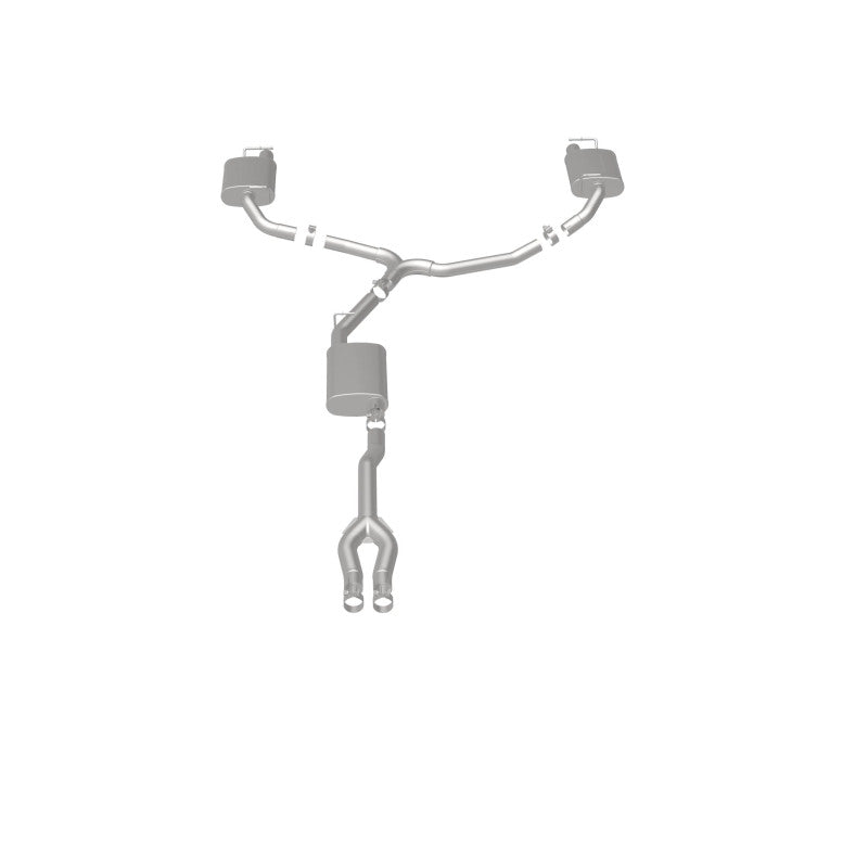 MagnaFlow Cat-Back SS Dual Split Rear Exit 2015 Dodge Charger/Chrysler 300C 3.6L V6 (utilise les embouts OEM)