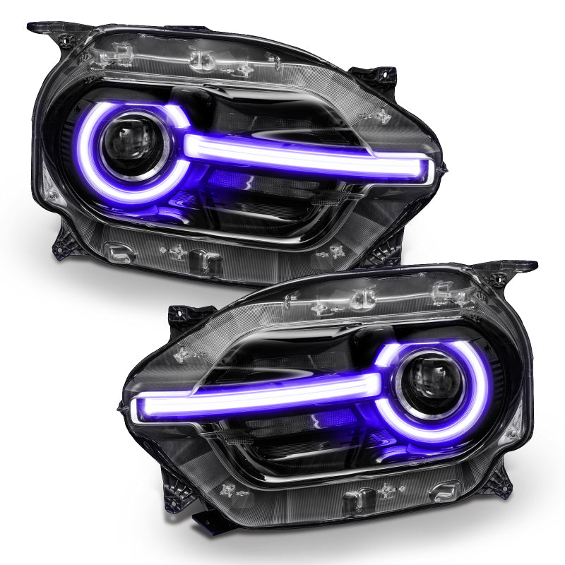 Oracle 2021 Ford Bronco Sport RGB+W Headlight DRL + Halo - ColorSHIFT w/ 2.0 Cntrl