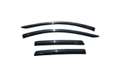 Déflecteurs de fenêtre AVS 07-14 Ford Edge Ventvisor à montage extérieur 4 pièces - Fumé