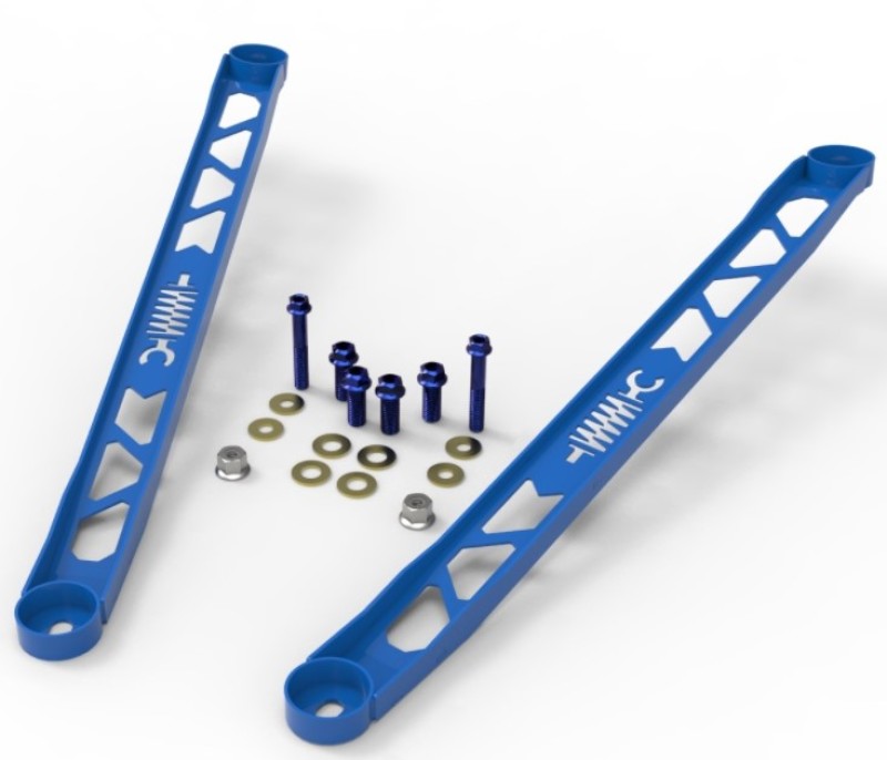 Barre de suspension avant aFe CONTROL 304 en acier inoxydable bleu - Toyota GR Supra (A90) 20-21