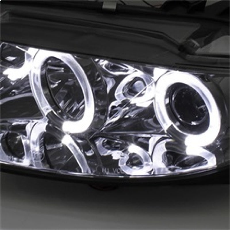 Spyder Mazda 6 03-05 avec phares antibrouillard projecteurs LED Halo DRL Smke PRO-YD-M603-FOG-DRL-SM