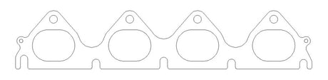 Cometic 94-00 Honda All B Series Exhaust Manifold Gasket .030 inch MLS 1.850 inch X 1.340 inch Port