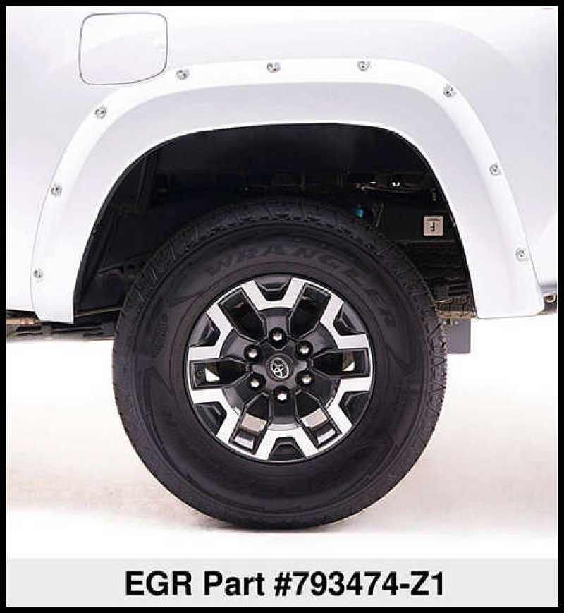 EGR 15+ Ford F150 Bolt-On Look Color Match Fender Flares - Set - Oxford White