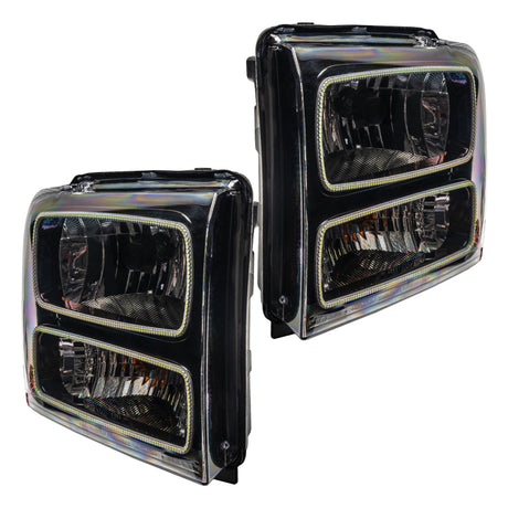 Oracle 05-07 Ford F-250/350 SMD HL - Noir - ColorSHIFT VOIR LA GARANTIE