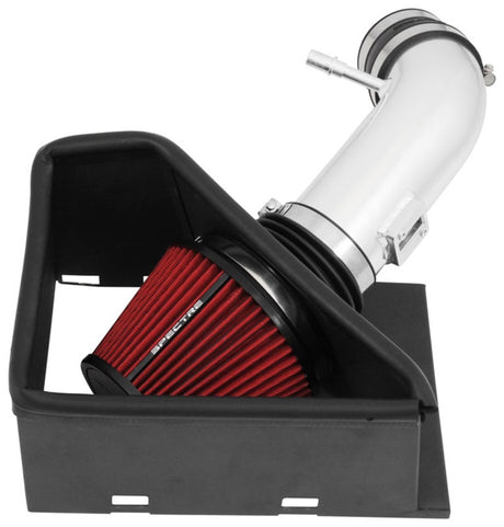 Kit d'admission d'air Spectre 14-18 RAM 2500/3500 6,4 L - Poli avec filtre rouge