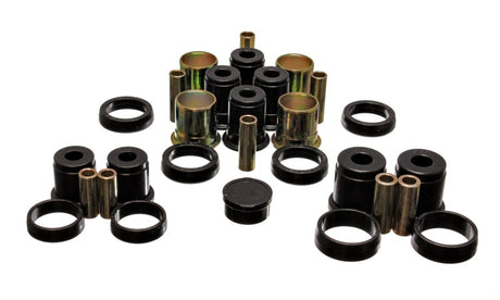 Ensemble de bagues de bras de suspension arrière noires Energy Suspension 72-79 Ford Fairlane/GranTorino/Torino/Elite