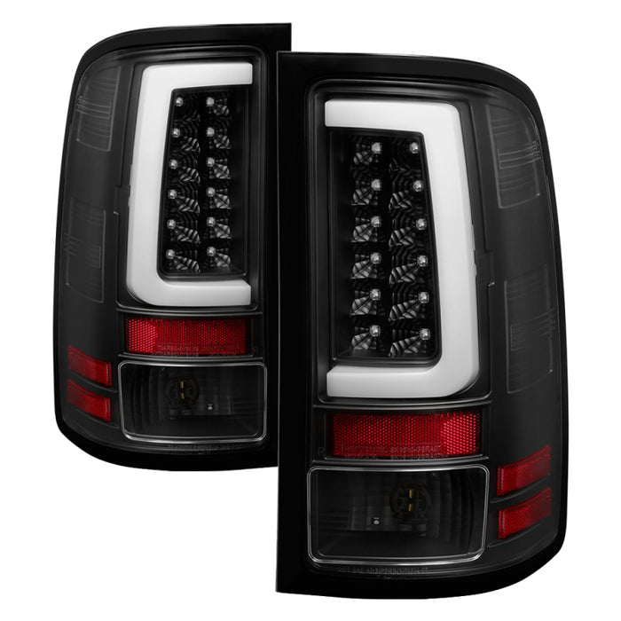 Barre lumineuse arrière à DEL Spyder 07-13 GMC Sierra 1500 V2 - Noir (ALT-YD-GS07V2-LBLED-BK)