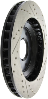 Rotor avant droit fendu et percé StopTech pour Cadillac XLR/XLR-V 04 et 08 / Chevy Corvette 97-04
