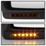 xTune Ford F150 07-14 Power Heated Amber LED Signal Telescoping Mirror Left MIR-FF15007S-PWH-AM-L