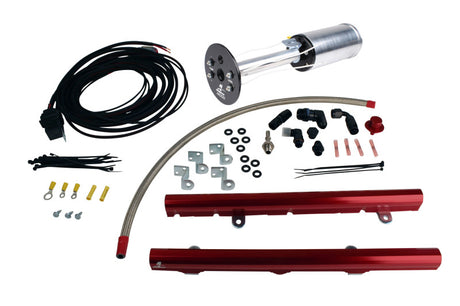 Système de carburant Aeromotive C6 Corvette - Kit rails/câbles/raccords A1000/LS3