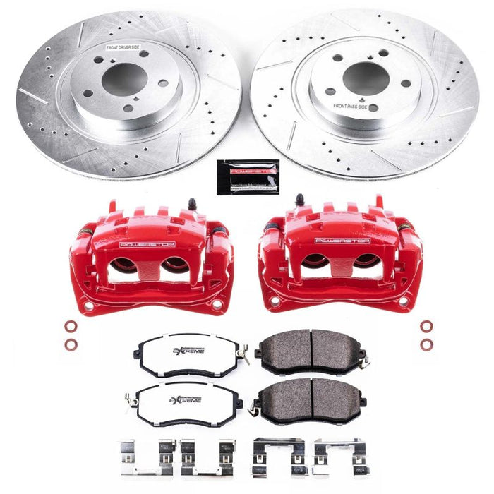 Kit de freins avant Power Stop 13-16 Scion FR-S Z26 Street Warrior avec étriers