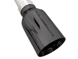 AWE 0FG 21+ Ford F150 Échappement arrière double divisé Cat-Back - Embouts noirs diamantés de 5 pouces