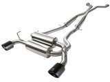 Système d'échappement Cat-Back aFe Takeda 2-1/2 po 304 SS Infiniti G37 08-13/Q60 14-15 V6-3.7 avec embouts noirs