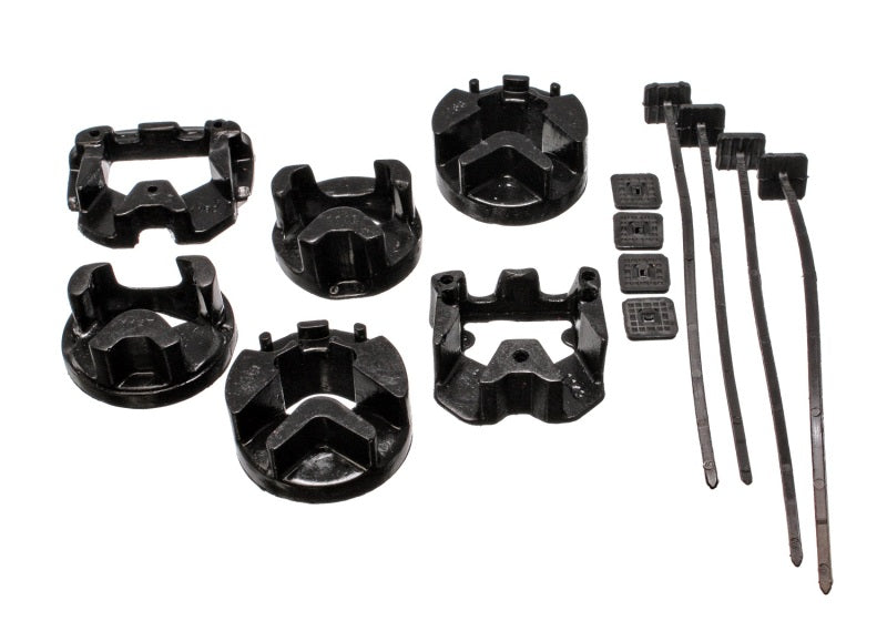 Inserts de support de moteur et de transmission Chrysler Neon Black Energy Suspension 95-99