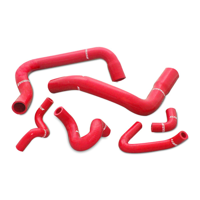 Kit de tuyaux en silicone rouge Mishimoto pour Ford Mustang 86-93