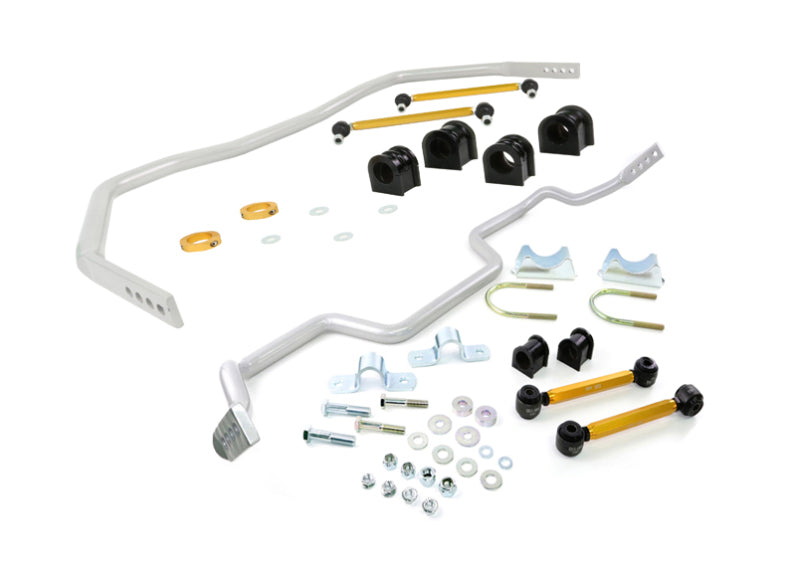 Kit de barres stabilisatrices avant et arrière Whiteline 05-14 pour Ford Mustang (y compris GT)