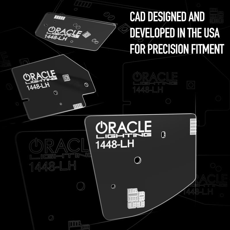 Oracle 19-21 RAM 1500 Headlight DRL Kit Proj. LED - RGBW+A w/ Simple Controller