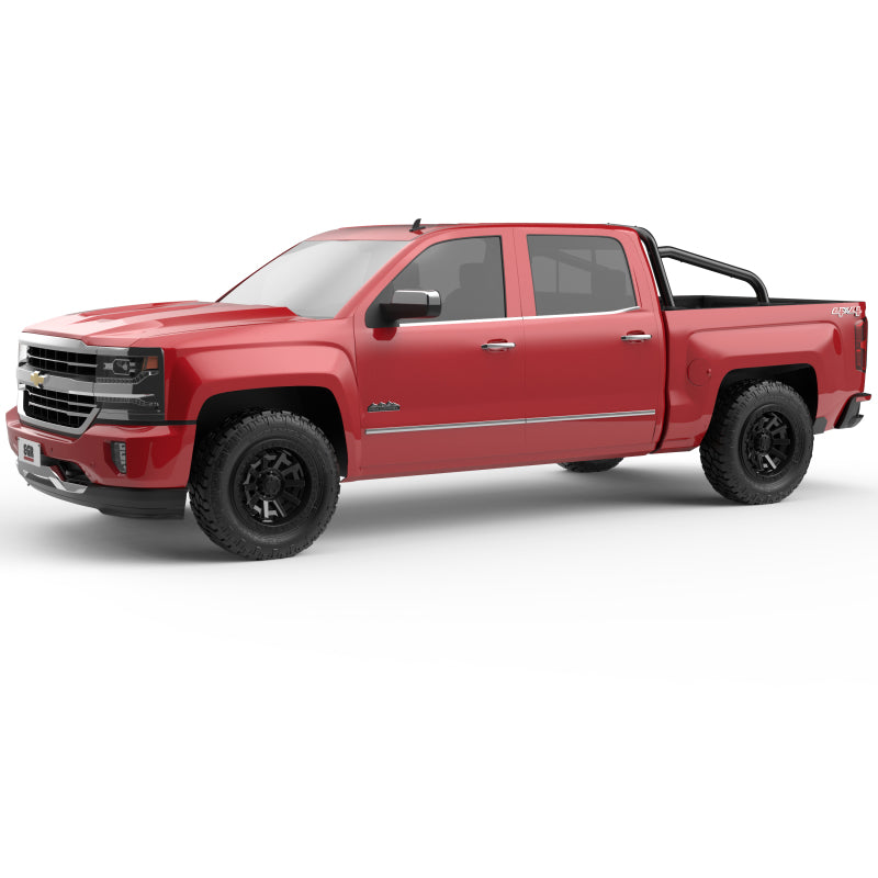 Barre de sport EGR 14-19 Chevrolet Silverado 1500 avec revêtement en poudre noir série S