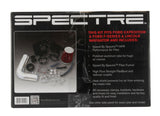 Kit d'admission d'air Spectre 97-03 Ford Expedition V8-4.6/5.4LF/I - Poli avec filtre rouge