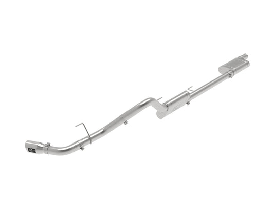 aFe Apollo GT Series 409 Stainless Steel Cat-Back Exhaust 2020 Jeep Gladiator 3.6L - Polished Tip