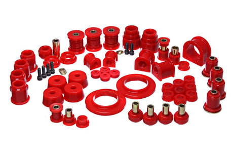 Ensemble de bagues principales Hyper-Flex rouges pour Toyota 4Runner 4WD 00-02 Energy Suspension