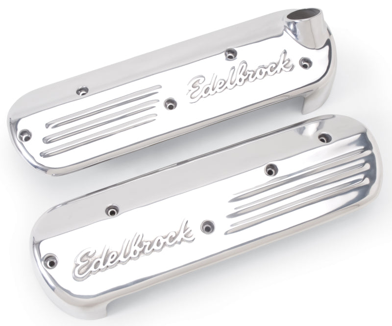 Couvercle de bobine Edelbrock GM Gen IIi LS1 poli