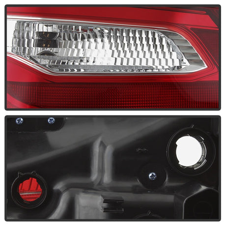 xTune 16-18 Nissan Altima 4DR Driver Side Tail Light - OEM Outer Left (ALT-JH-NA16-4D-OE-OL)