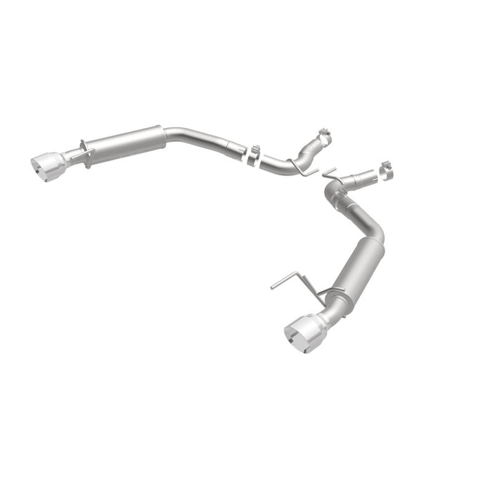 Essieu arrière MagnaFlow, SS, 2,5 po, compétition, double polissage fendu, embout de 4,5 po, Ford Mustang Ecoboost 2015