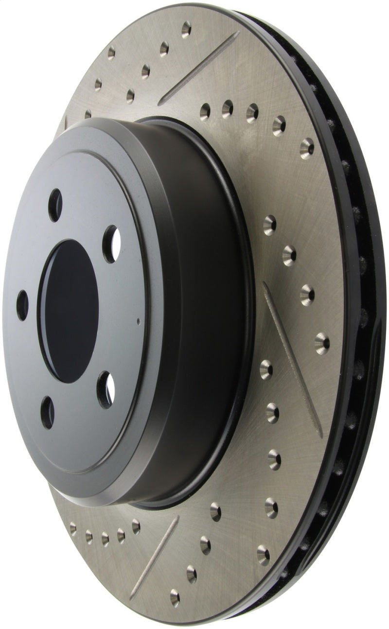 Rotor arrière droit rainuré et percé StopTech 05-09 Chrysler 300 (5,7 L V8 sauf SRT-8)