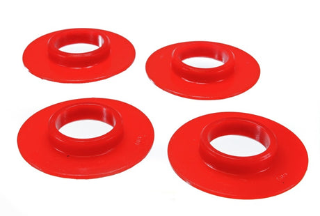 Ensemble d'isolateurs de ressorts hélicoïdaux arrière rouges pour Chrysler PT Cruiser 01-05 Energy Suspension