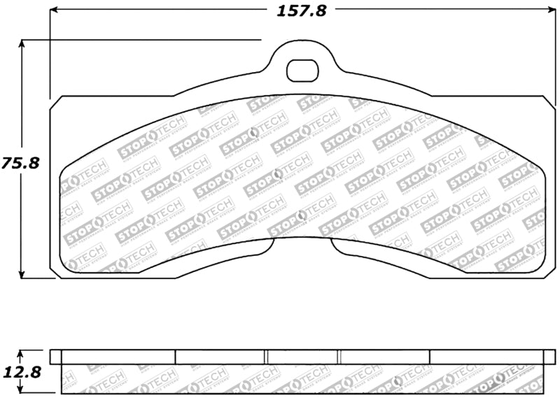 Plaquettes de frein StopTech Performance