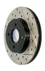 Rotor avant droit fendu et percé StopTech 02-07 Mini Cooper/Cooper S