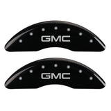 Couvre-étriers MGP 4 gravés avant et arrière GMC finition noire argent ch