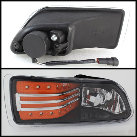 Feux antibrouillard à LED Spyder Scion TC 05-10 avec interrupteur transparent FL-STC06-LED