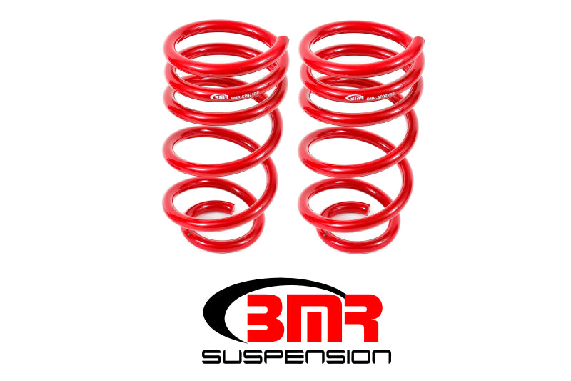 Ressorts d'abaissement arrière BMR 10-15 5e génération Camaro V8 - Rouge