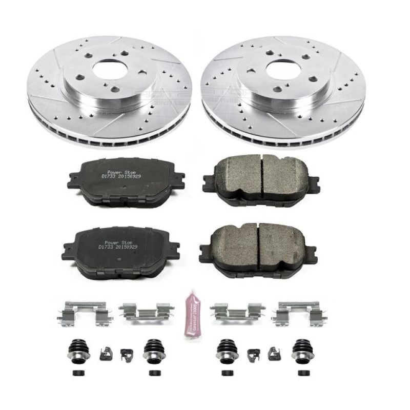 Kit de freins sport Power Stop 14-15 Lexus IS250 Z23 Evolution avant