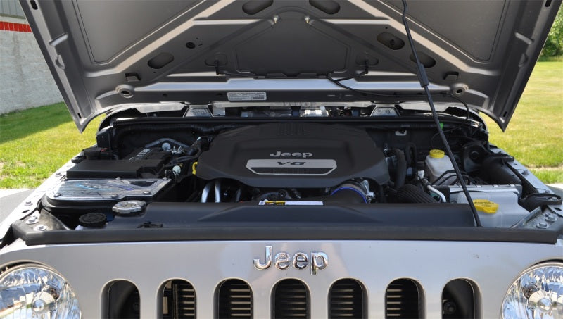 Système d'admission d'air à boîte fermée pour Jeep Wrangler 3,6 L V6 PowerCore 12-13