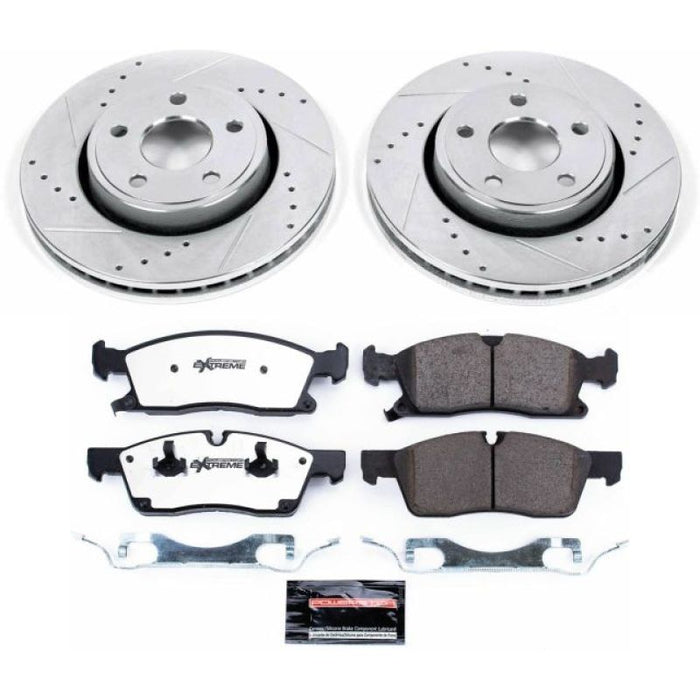 Power Stop 11-19 Dodge Durango Front Z36 Truck & Tow Brake Kit