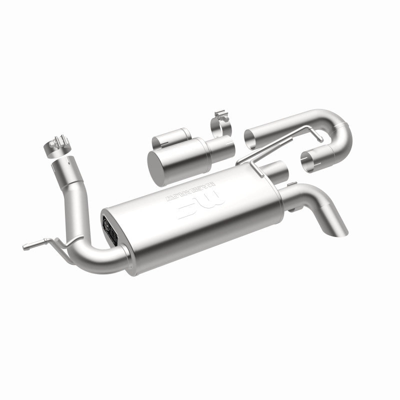 Système d'échappement à essieu arrière MagnaFlow pour Jeep Wrangler JK Overland Series 07-18