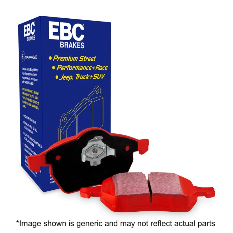 EBC 86-89 Mazda RX7 2.4 (1.3 Rotary)(Vented Rear Rotors) Redstuff Front Brake Pads