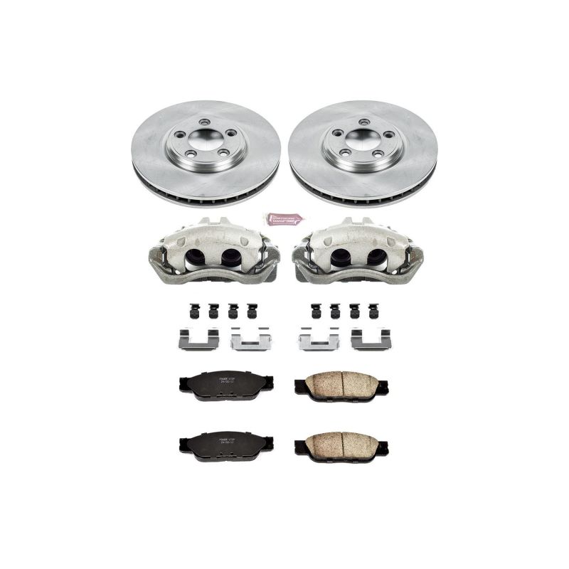 Power Stop 02-05 Ford Thunderbird Front Autospecialty Brake Kit w/Calipers